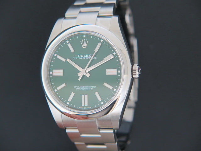Rolex Oyster Perpetual 41 Green Dial