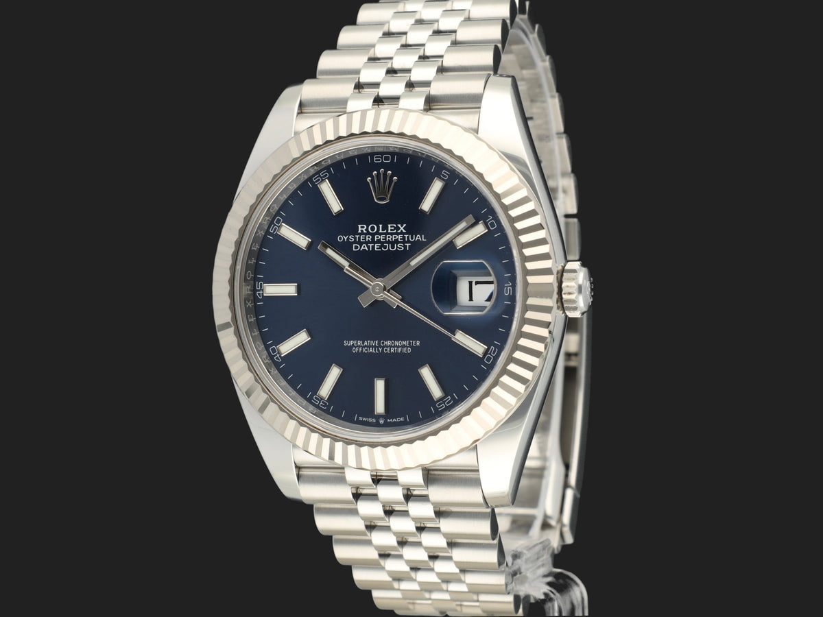 Rolex Datejust 41 Blue Dial 126334  (1)