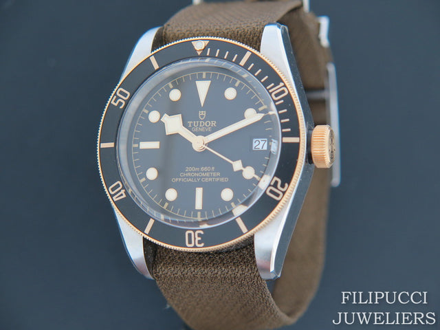 Tudor Heritage Black Bay 41 Gold / Steel