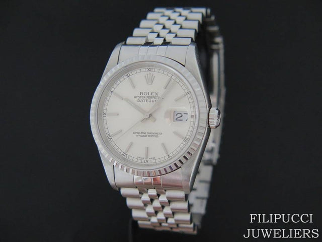 Rolex Datejust Silver Dial