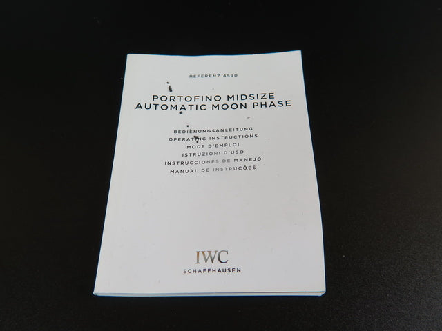 IWC Operating Instructions Mid-Size Moonphase