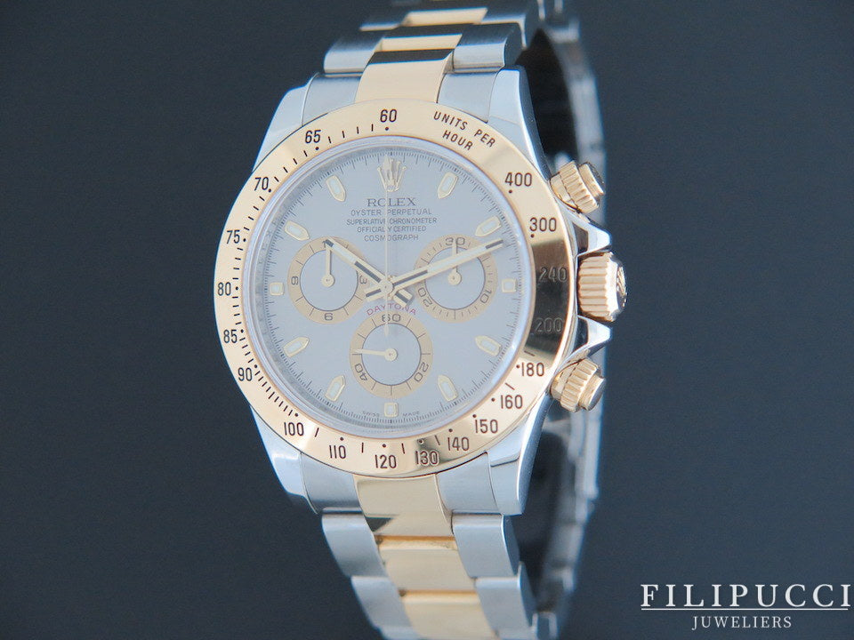 Rolex Daytona Gold/Steel 116523 Grey Dial (1)