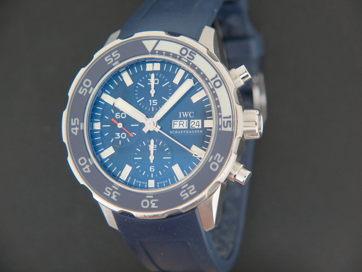 IWC Aquatimer Chronograph Blue Dial IW376711 (1)