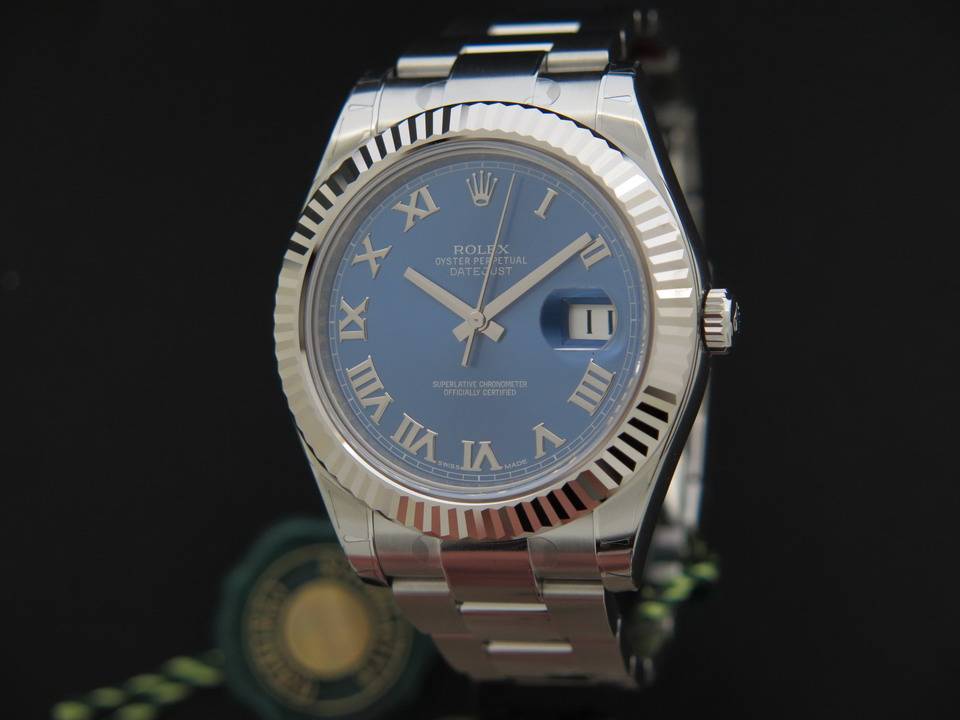 Rolex Oyster Perpetual Datejust II Azzuro Blue NEW (1)