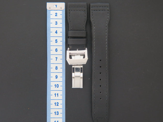 IWC Canvas Strap + Folding Clasp 22MM for Big Pilot