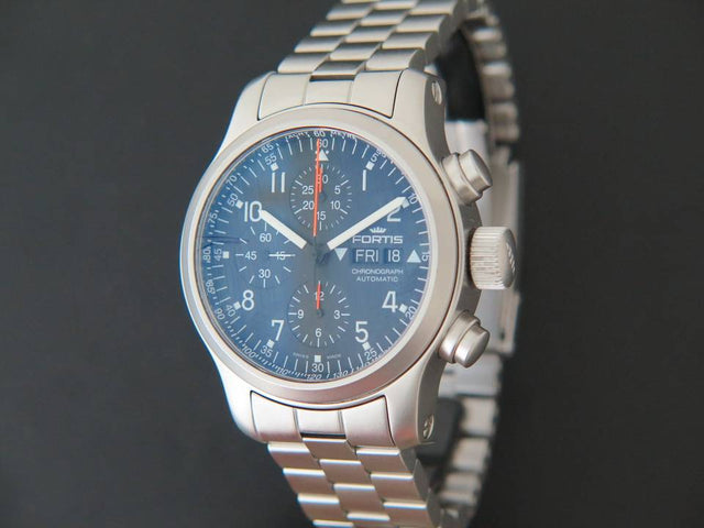 Fortis B42 Chrono Pilot Automatic Day Date NEW