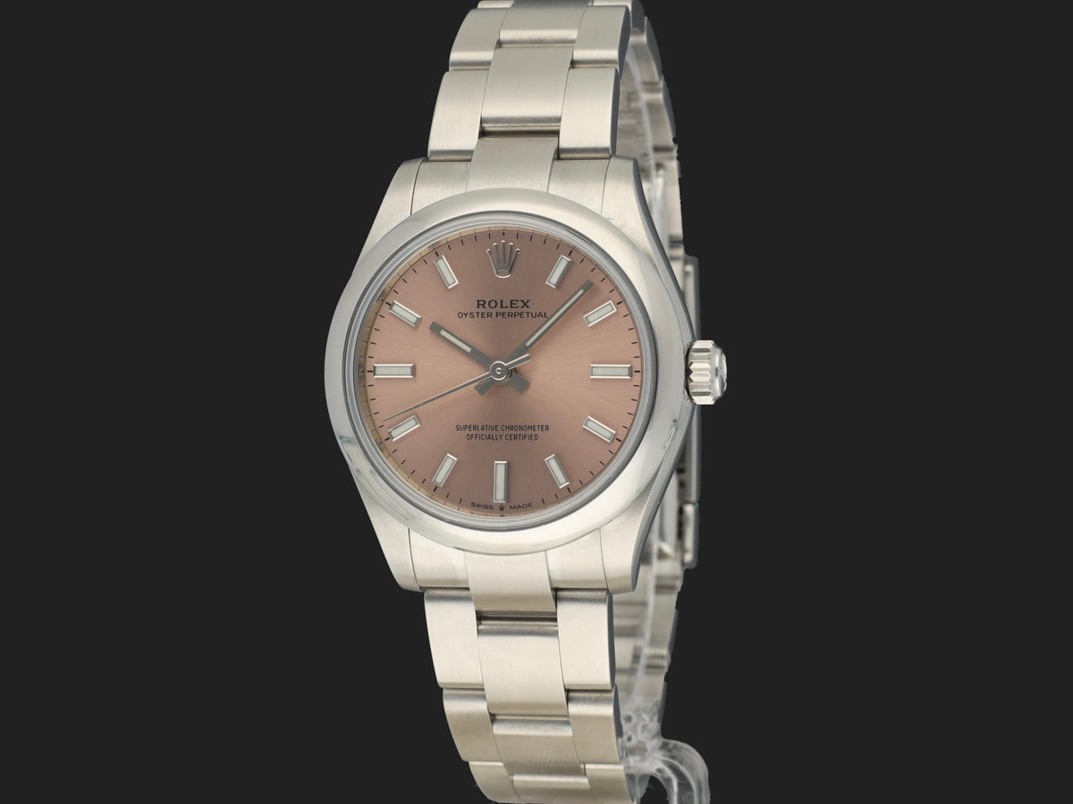 Rolex Oyster Perpetual 31 Pink Dial 277200 (1)