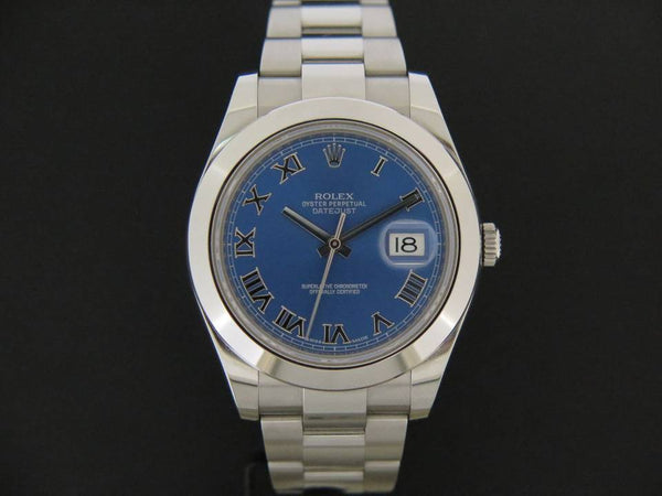 Rolex Oyster Perpetual Datejust II Azzuro