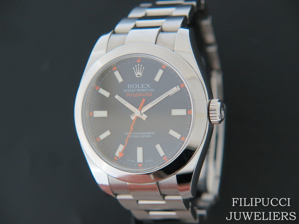 Rolex Milgauss 116400  Black Dial  (1)