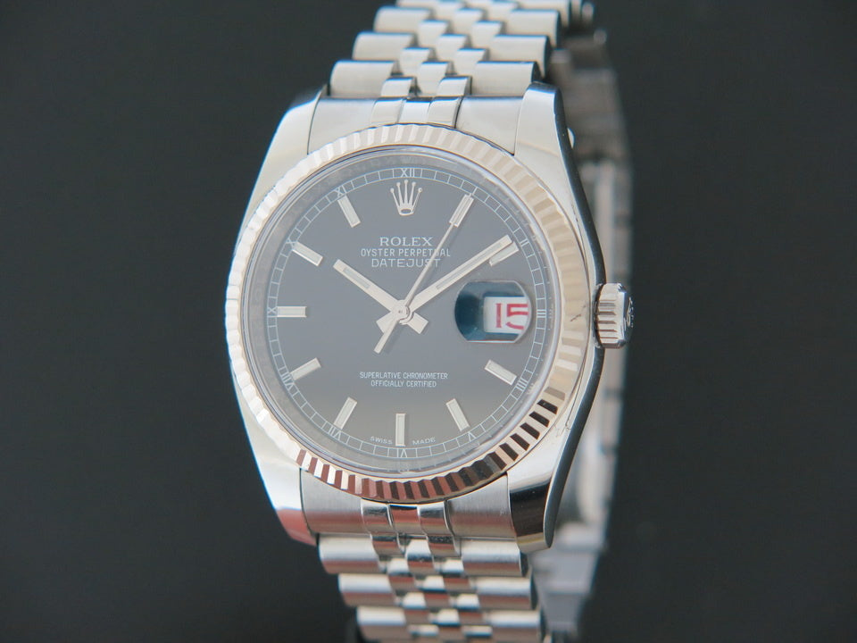 Rolex Datejust Black Dial 116234  21030422001001 (1)