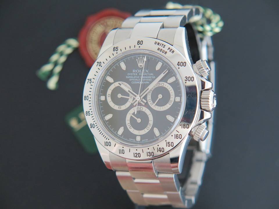 Rolex Daytona Black Dial 116520    (1)