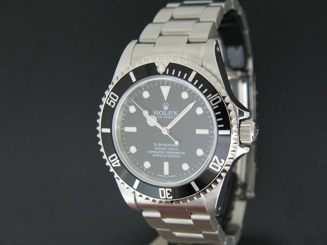 Rolex Oyster Perpetual Submariner No Date Four Lines