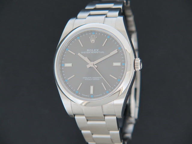 Rolex Oyster Perpetual 39 Dark Rhodium