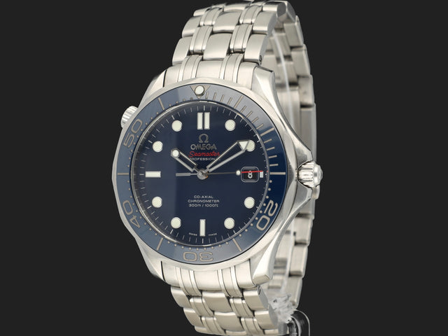 Omega Seamaster Diver 300M Co-Axial Master Chronometer Blue Dial