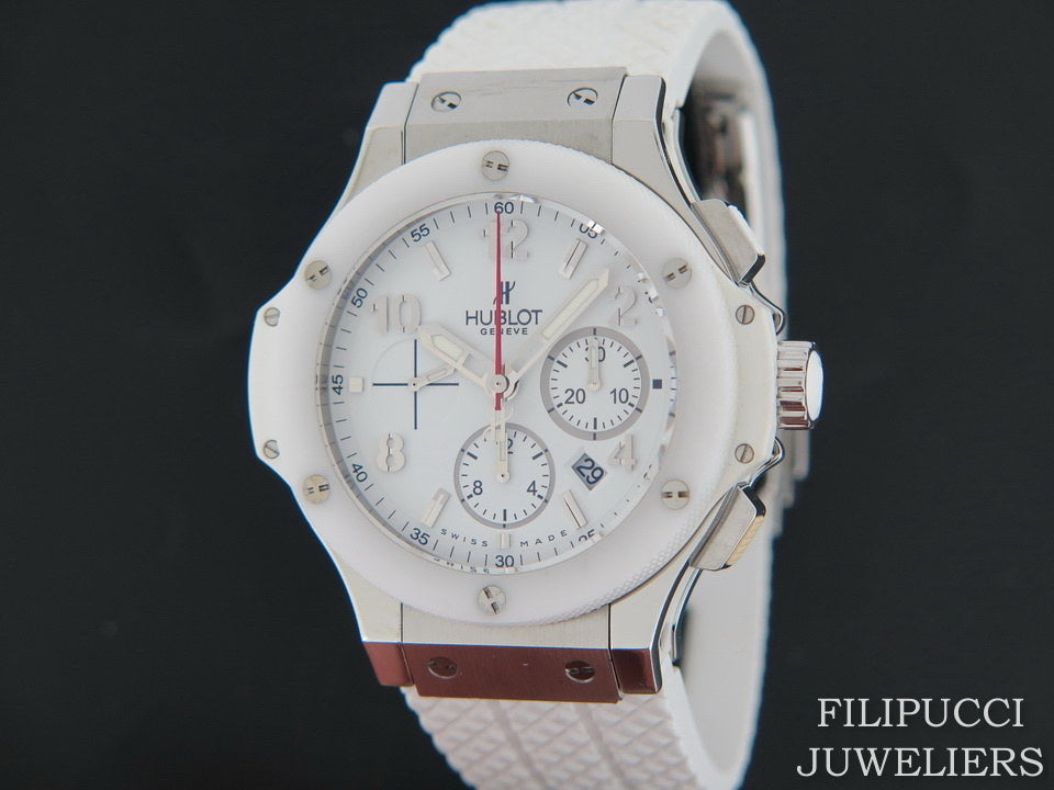 Hublot Big Bang Chronograph St. Moritz White (1)