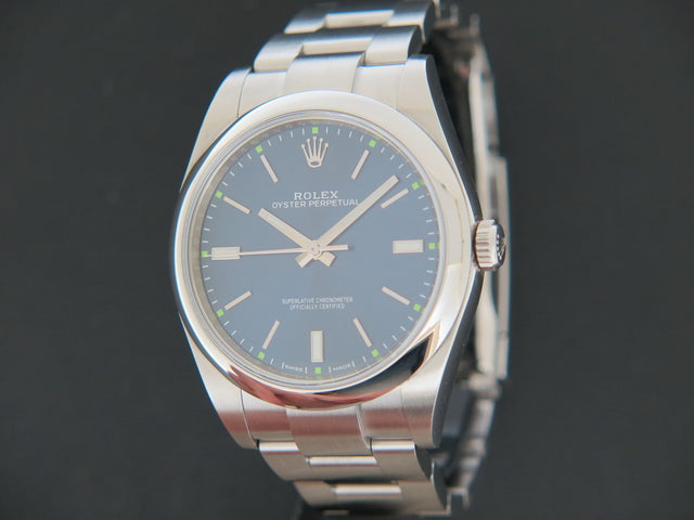 Rolex Oyster Perpetual 39 Blue Dial