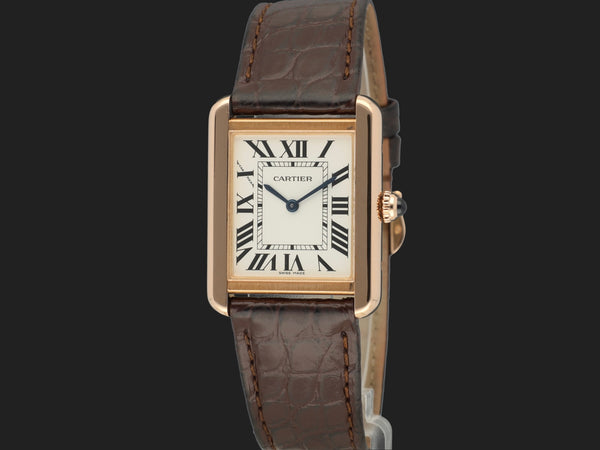 Cartier Tank Solo Small Rose Gold / 3168