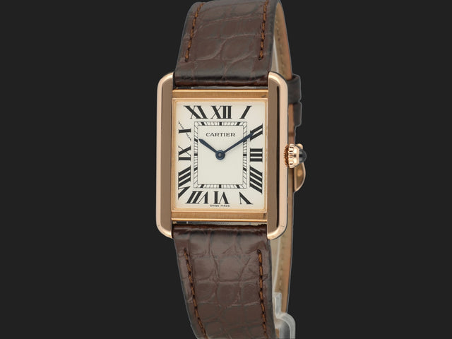 Cartier Tank Solo Small Rose Gold / 3168