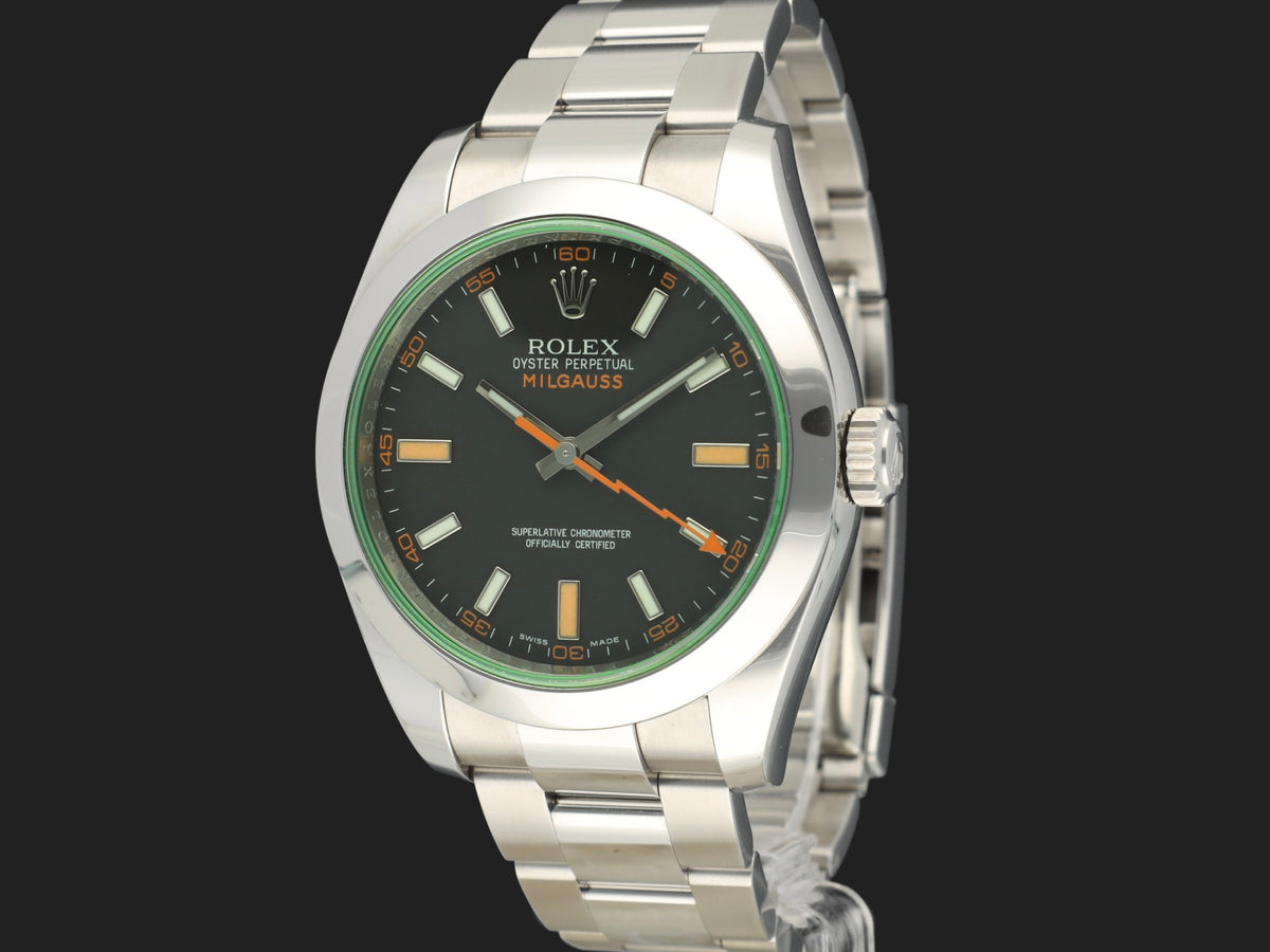 Rolex Milgauss Black Dial 116400GV (1)