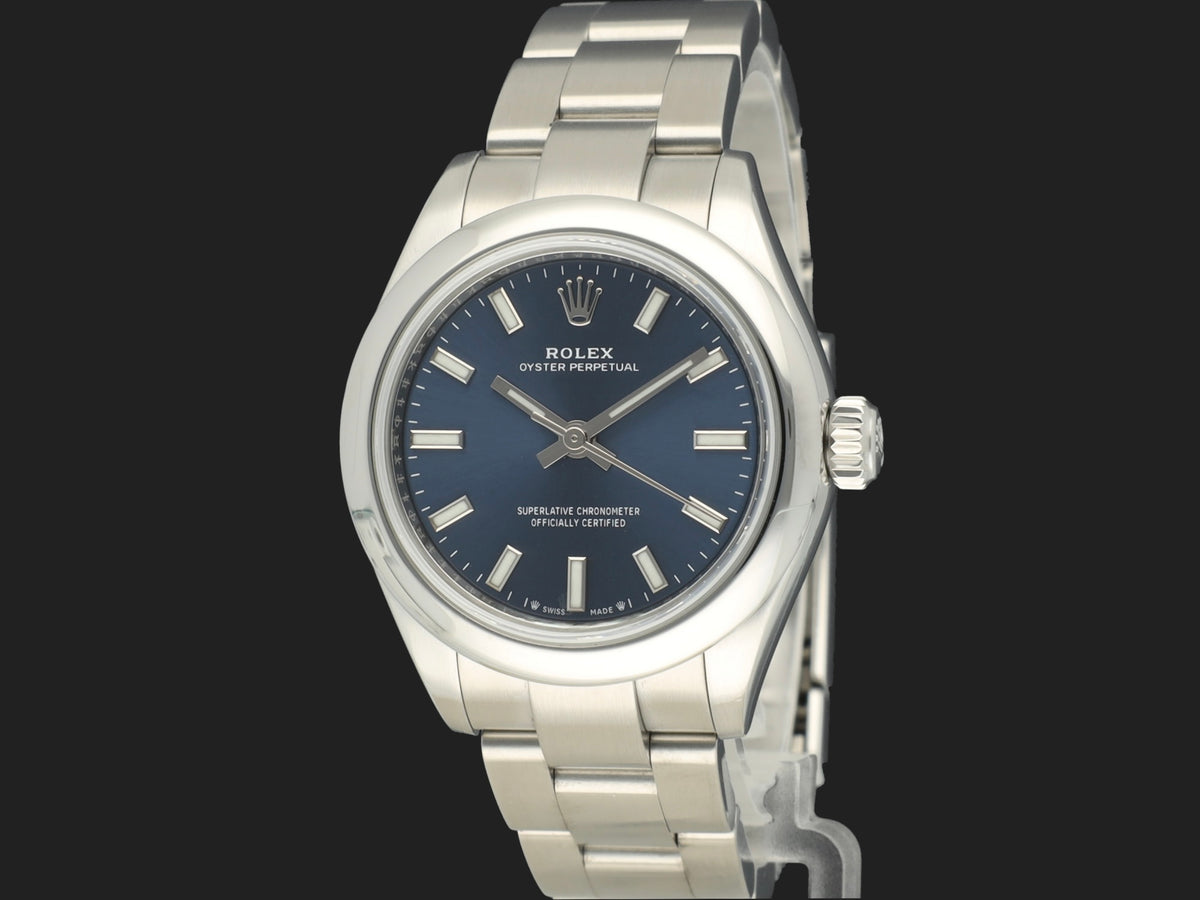 Rolex Oyster Perpetual 28 Blue Dial 276200  276200 (1)