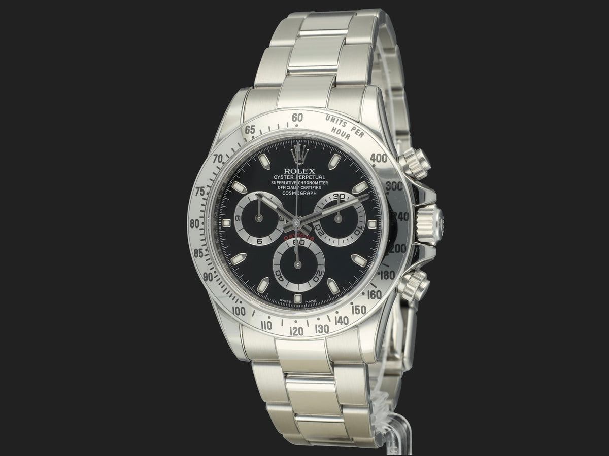 Rolex Daytona Black Dial 116520 NEW (1)