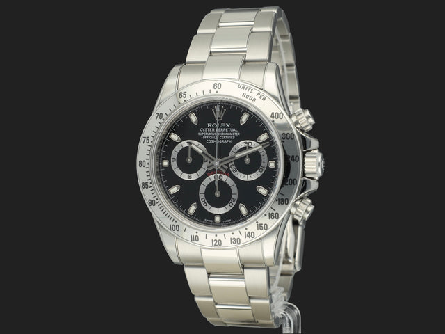 Rolex Daytona Black Dial 116520 NEW