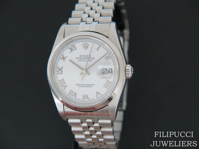 Rolex Datejust White Dial