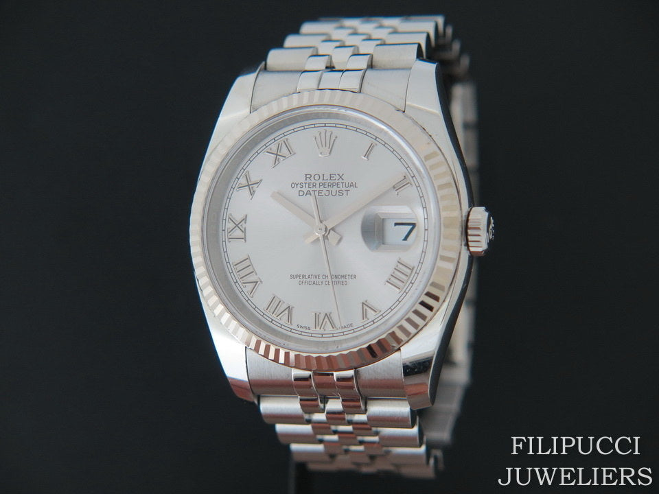 Rolex Datejust Silver  Dial 116234  (1)