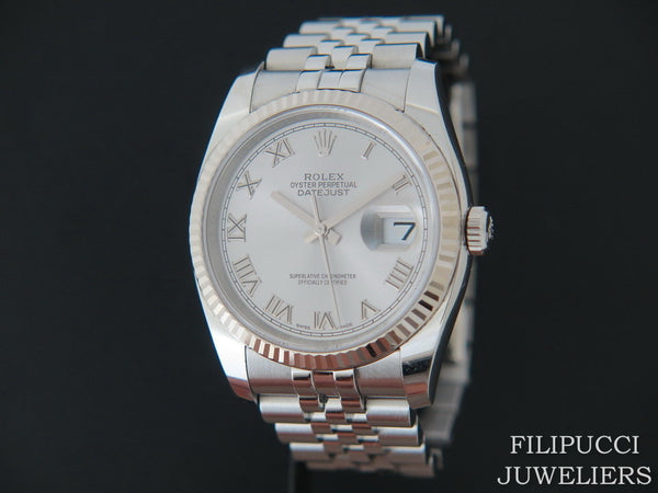Rolex Datejust Silver Dial
