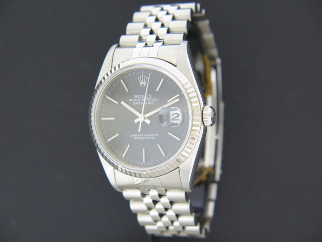 Rolex Datejust Grey Tapestry Dial