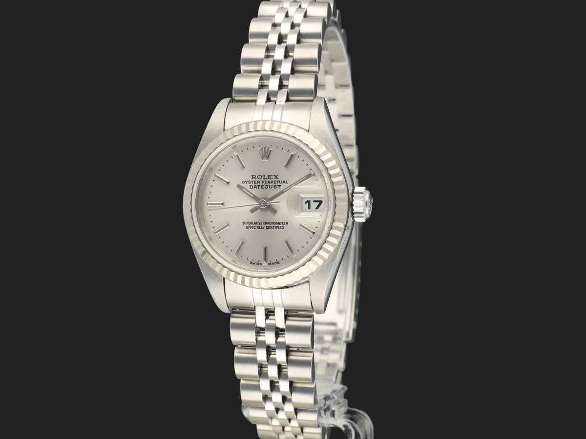Rolex Lady-Datejust 26 Silver Dial 79174 (1)