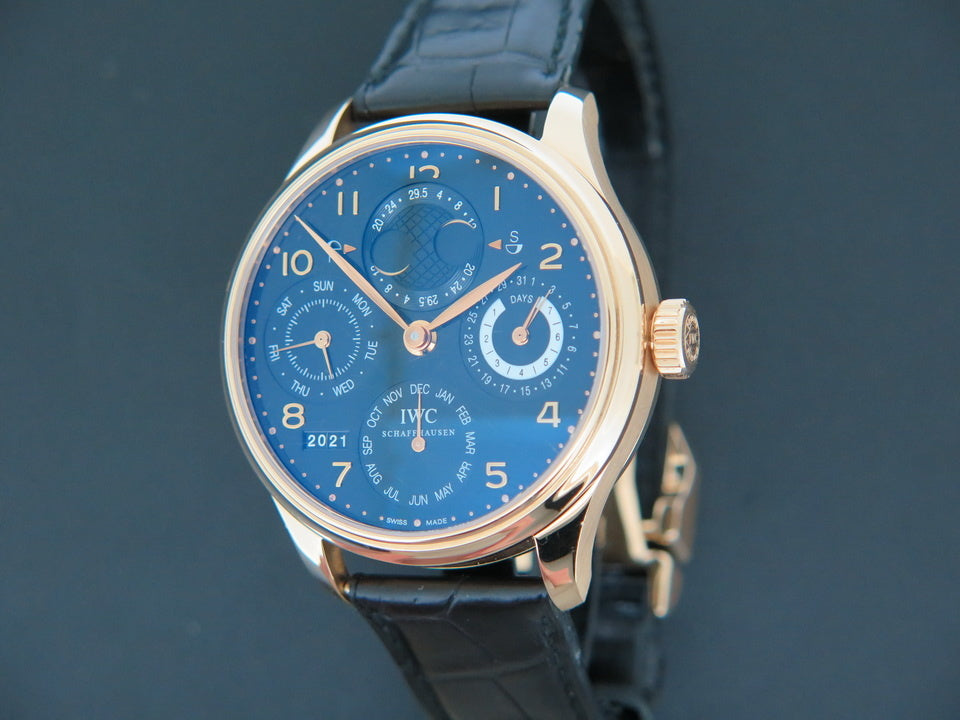 IWC Portuguese Perpetual Calendar Rose Gold IW5021 (1)