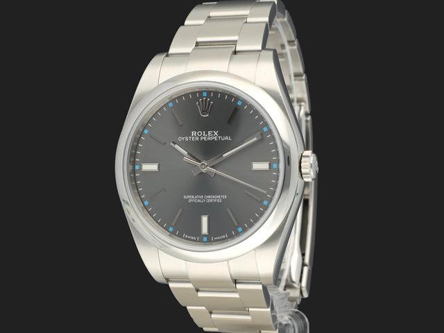 Rolex Oyster Perpetual 39 Dark Rhodium