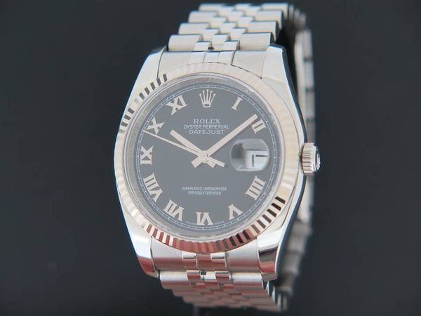 Rolex Datejust Black Dial