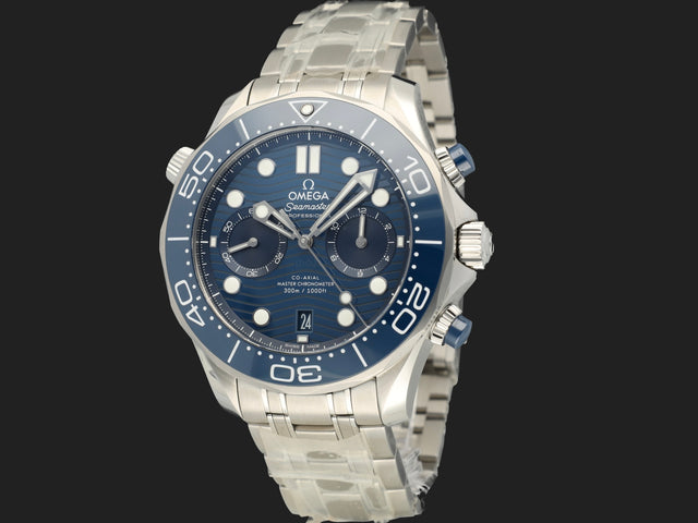Omega Seamaster 300M Diver Co-Axial Master Chronometer Chronograph NEW