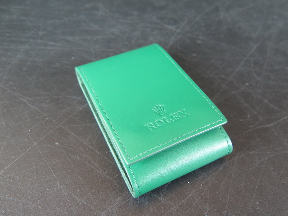 Rolex Leather Travel Pouch  (1)