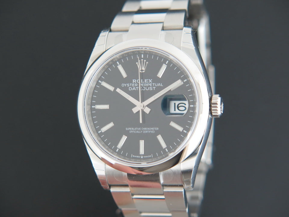 Rolex Datejust Black Dial 126200  NEW (1)