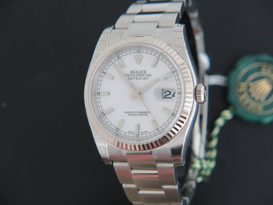 Rolex Datejust 116234 NEW  White Dial (1)
