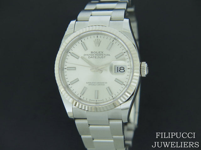 Rolex Datejust Silver Dial NEW MODEL