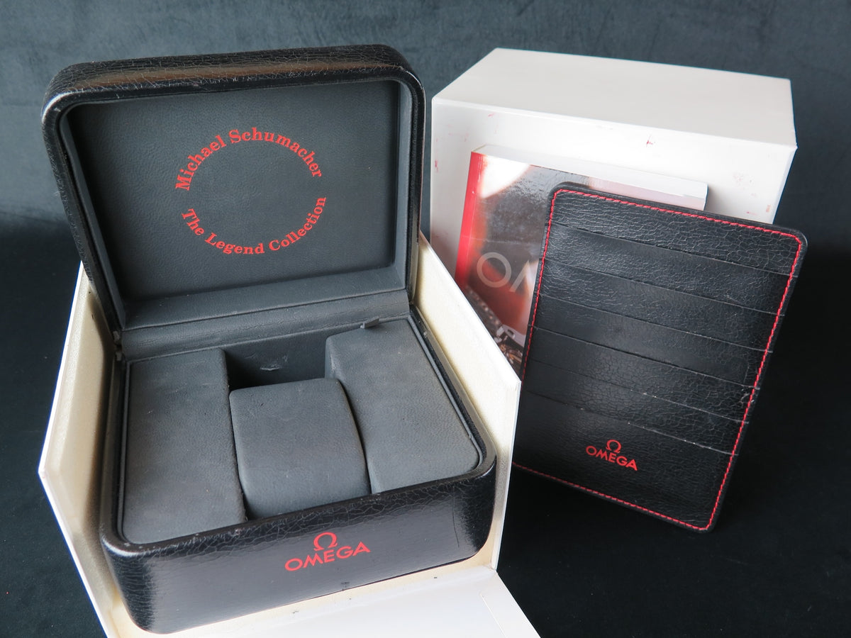 Omega Speedmaster Michael Schumacher Box Set  (1)