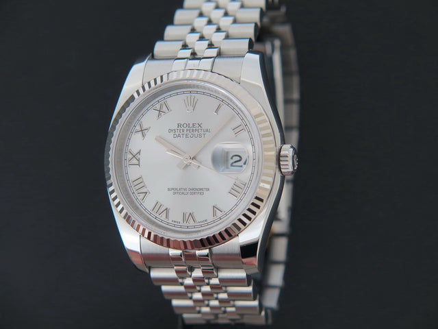 Rolex Datejust Rhodium Dial