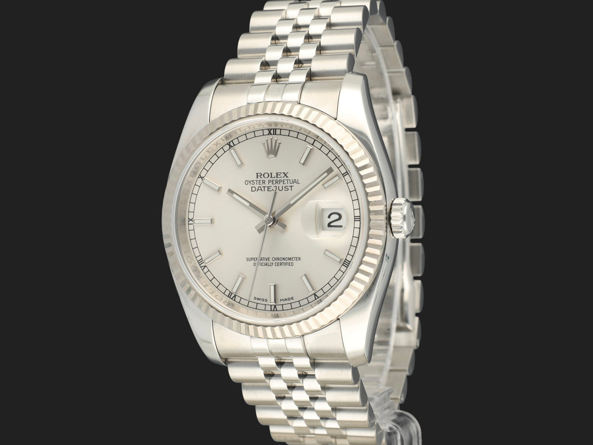 Rolex Datejust 36 Silver Dial 116234 (1)
