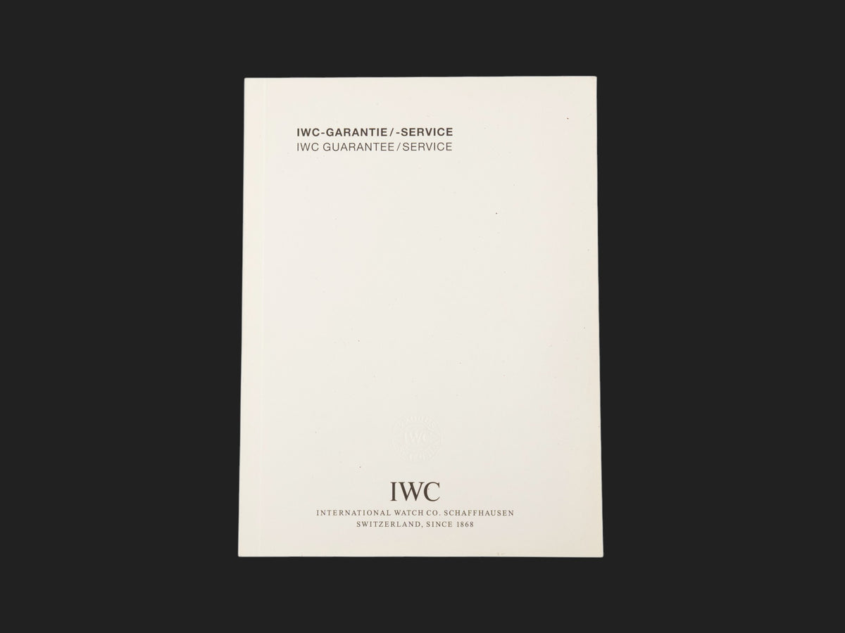IWC Warranty Booklet (1)
