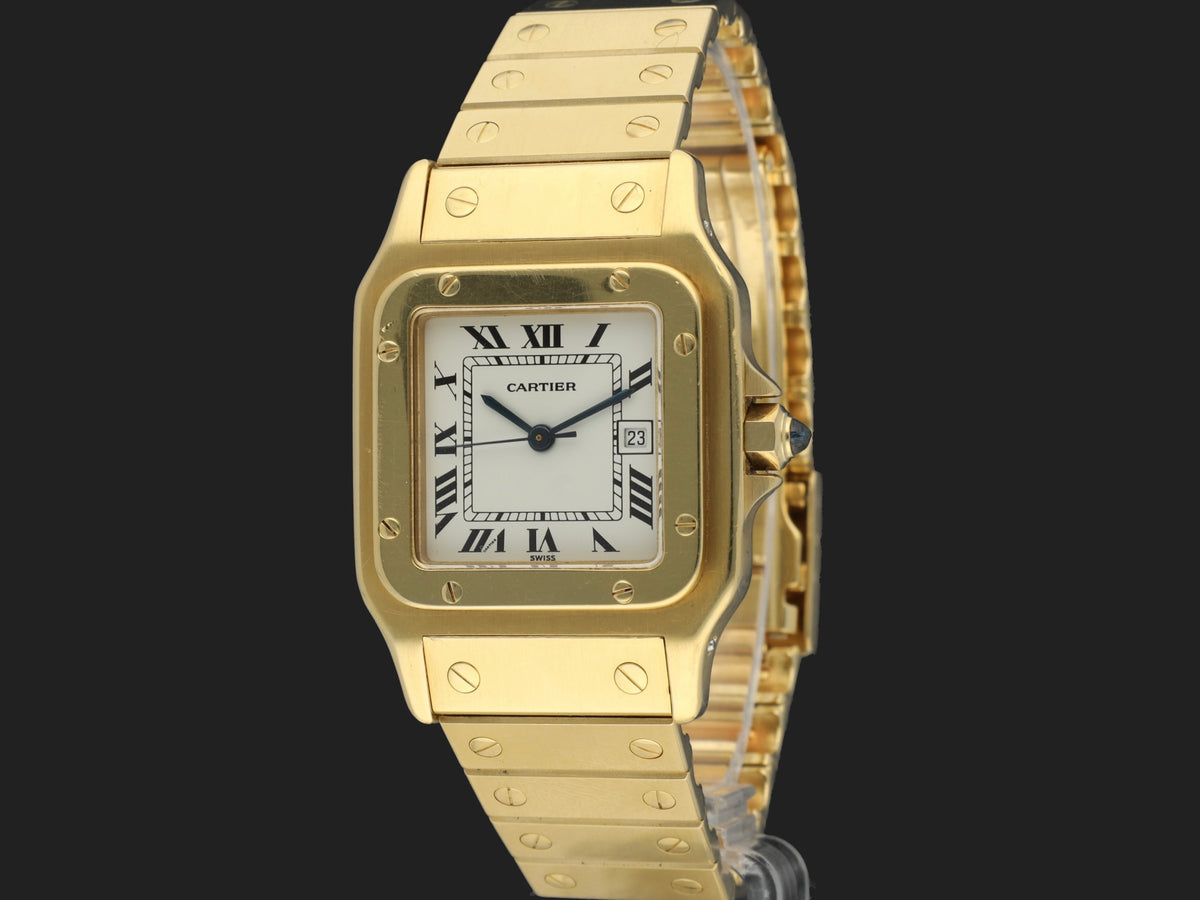 Cartier Santos Carrée Automatic Yellow Gold 2960 (1)
