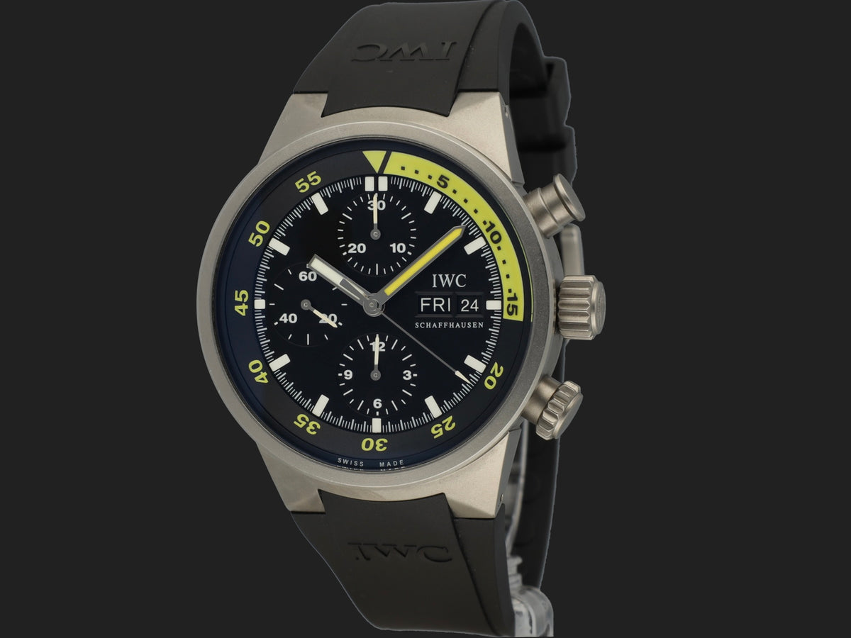 IWC Aquatimer Chronograph Automatic Black Dial IW371918 (1)