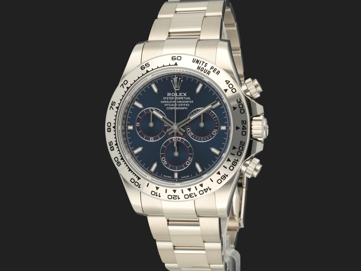 Rolex Daytona White Gold Blue Dial 126509 NEW (1)