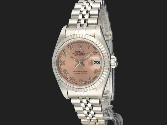 Rolex Lady-Datejust 26 Pink Roman Dial