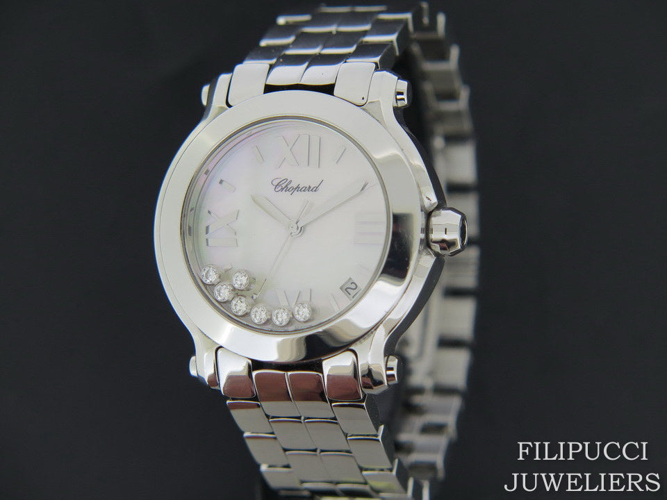 Chopard Happy Sport Diamonds MOP Dial 27/8477 (1)