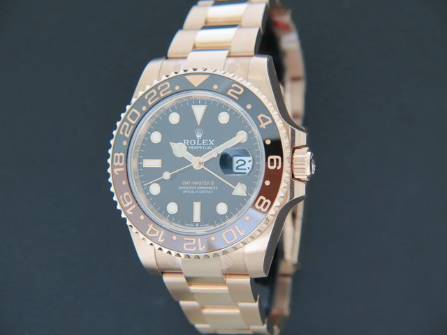 Rolex GMT-Master II Everose Rootbeer "FULL STICKERS"