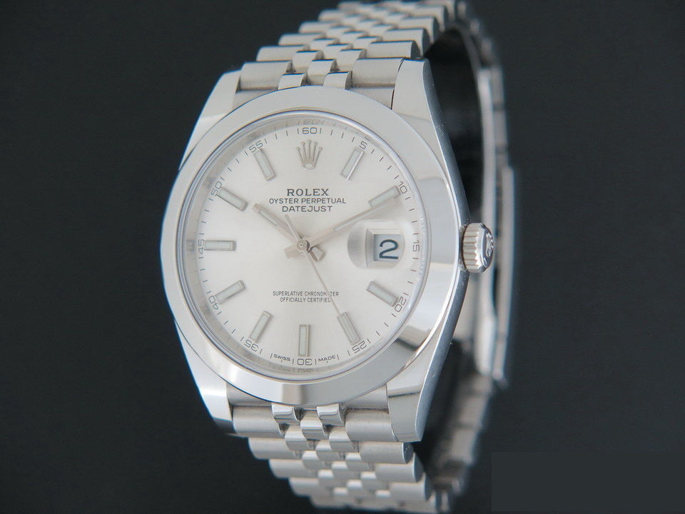 Rolex Datejust 41 Silver Dial 126300 (1)